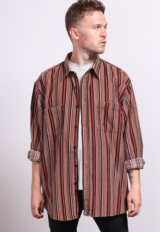 VINTAGE CORDUROY CORD SHIRT