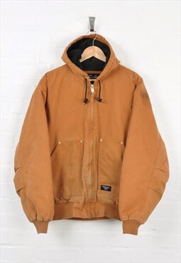 Vintage Workwear Active Jacket Tan Large