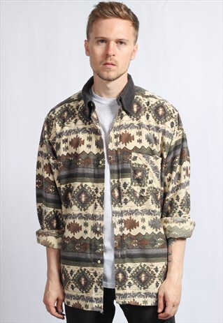 VINTAGE AZTEC NAVAJO SHIRT