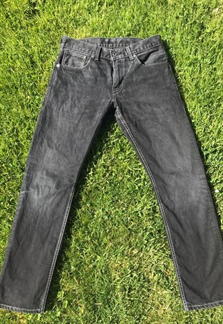 VINTAGE 90'S 514 BLACK SKATER LEVI JEANS