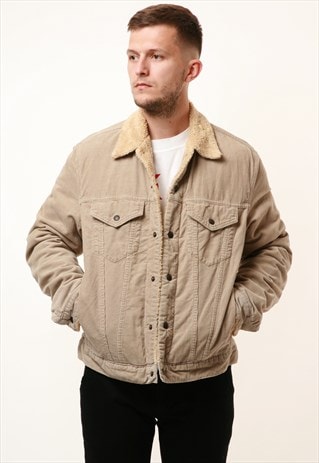90S VINTAGE OLDSCHOOL LEVI'S WINTER VELVET JACKET 15340
