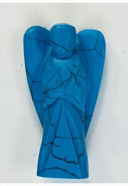 Firoza Turquoise Angel Guardian Pocket Size 2 inch Statue