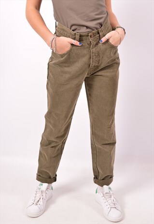 VINTAGE MOSCHINO SLIM JEANS KHAKI