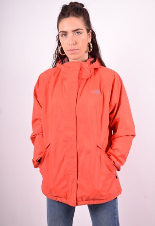 THE NORTH FACE WOMENS VINTAGE WINDBREAKER JACKET LARGE ORANG
