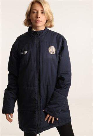 VINTAGE UMBRO PUFFER FOOTBALL JACKET