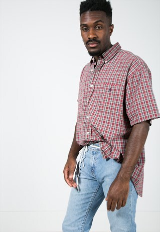 VINTAGE 80S POLO RALPH LAUREN SHORT SLEEVE SHIRT/ S4412
