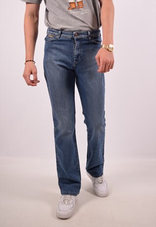 VINTAGE WRANGLER JEANS STRAIGHT BLUE