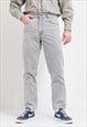 CROSS vintage 90's jeans in grey denim men