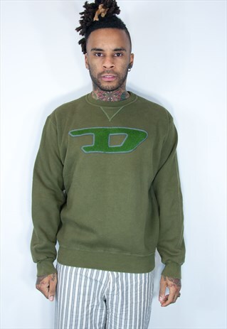 EMBROIDED DIESEL SWEATSHIRT