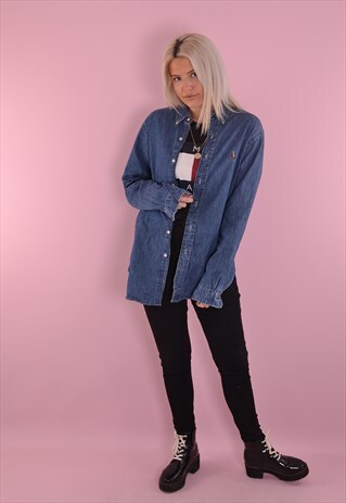 RALPH LAUREN DENIM SHIRT GRL1574