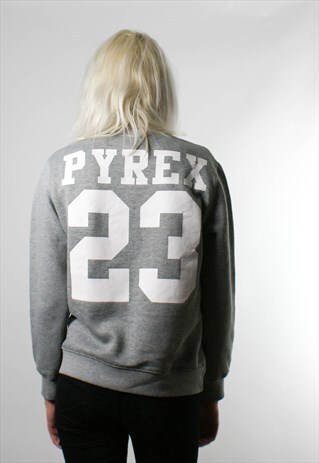 CHAMPION EMBROIDERED COLLEGE SWEATSHIRT JUMPER