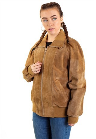 VINTAGE SUEDE JACKET J2762