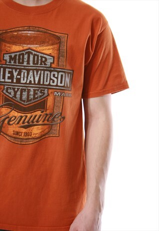 90S VINTAGE HARLEY-DAVIDSON RARE OLDSCHOOL T-SHIRT 13607