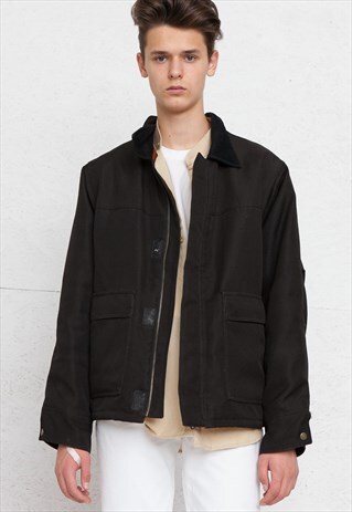 VINTAGE BLACK ROCKY JACKET
