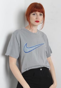 Vintage Nike T-Shirt Grey