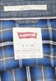 VINTAGE LEVI'S CHECKED SHIRT - S