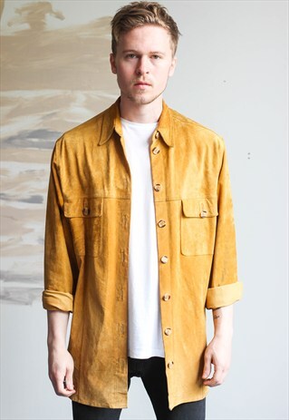 VINTAGE SUEDE SHIRT