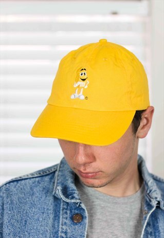 VINTAGE M&M'S BASEBALL CAP LOGO 90S ONE SIZE 2.9