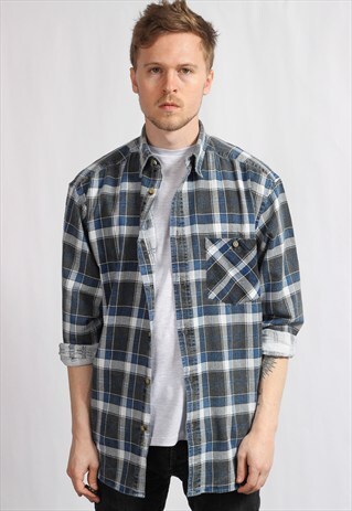 VINTAGE SKATER FLANNEL SHIRT