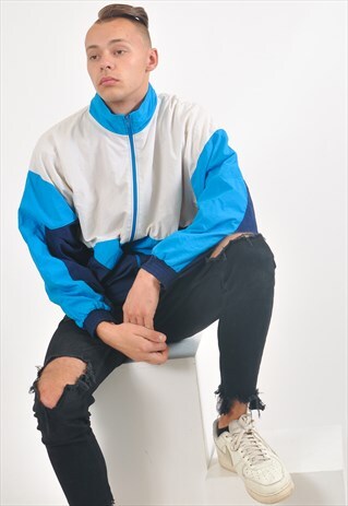 VINTAGE 90'S WINDBREAKER SHELL JACKET