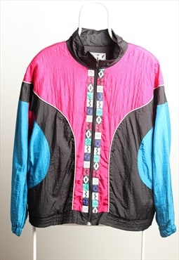Sunterra Vintage Colorful Unisex Embroidery Shell Jacket XL