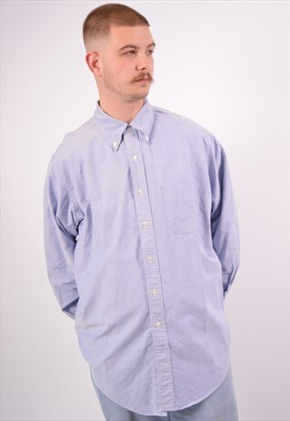 Vintage Brooks Brothers Shirt Blue | Messina Hembry Clothing | ASOS ...