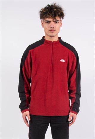 THE NORTH FACE 1/4 ZIP FLEECE SWEATSHIRT