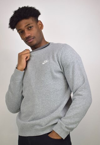 VINTAGE 90S NIKE GREY SWEATSHIRT