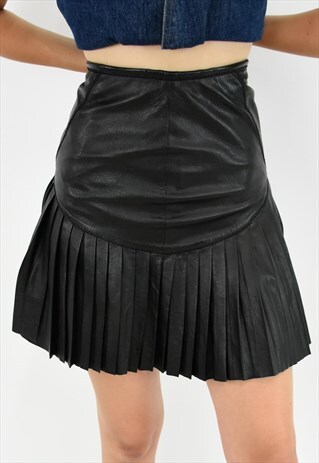 VINTAGE LEATHER WARRIOR SKIRT