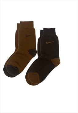 Nike crew Socks 2pk Earth colours 