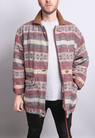 VINTAGE AZTEC INCA JACKET