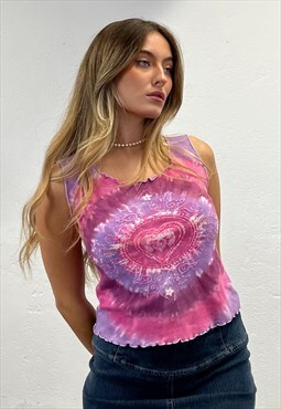 Vintage Y2k Tie Dye Top