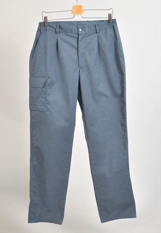 VINTAGE 90S CARGO TROUSERS IN GREY