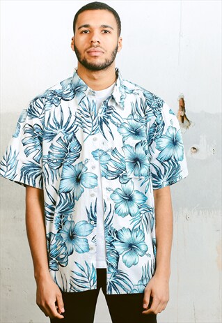 VINTAGE HAWAIIAN PATTERN SHIRT