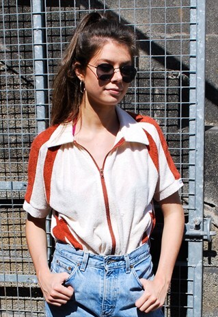 VINTAGE 70S TERRY TRACK TOP