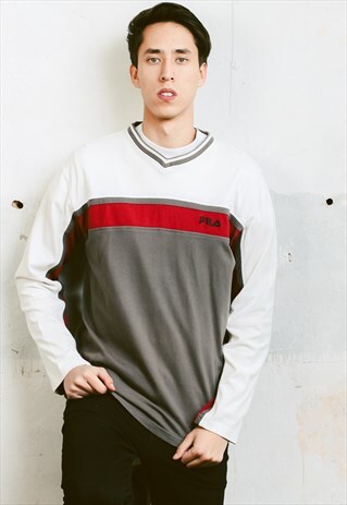VINTAGE FILA LIGHTWEIGHT SWEATSHIRT