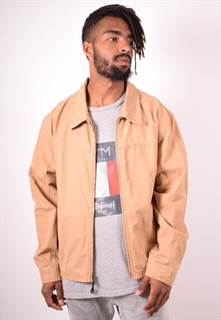 LEE MENS VINTAGE HARRINGTON JACKET XL BROWN 90S