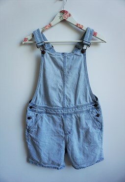 Vintage Dungarees Romper Overall Overalls Playsuit Onepiece