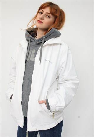 VINTAGE 90'S WHITE TIMBERLAND JACKET