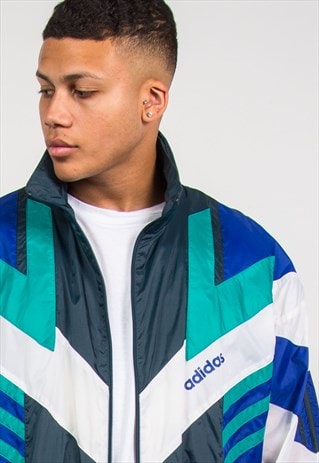 90S ADIDAS CAGOULE JACKET WINDBREAKER