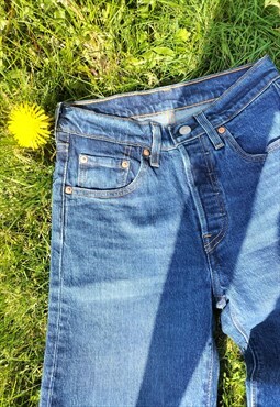 Vintage 501 Slim Fit Levi Blue Jeans
