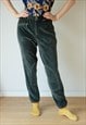 GREEN VINTAGE CORDUROY TROUSERS