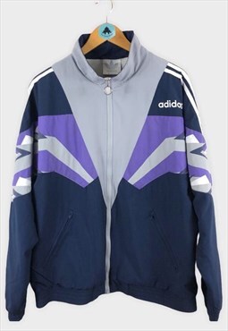 Vintage Adidas Jacket Patterned Festival Windbreaker 