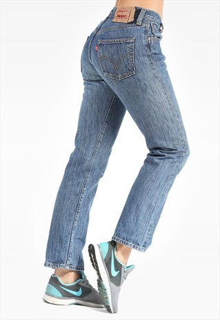 VINTAGE LEVIS 501 JEANS HIGH WAISTED