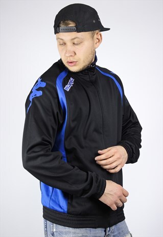 VINTAGE MENS KAPPA TRACK TOP BIG LOGO JACKET