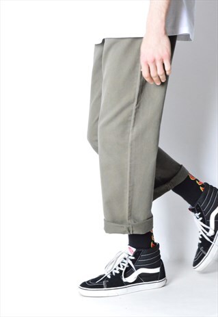 VINTAGE 90S KHAKI RALPH LAUREN CHINOS PANTS