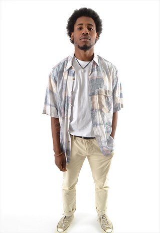 LIGHTWEIGHT PATTERN SHIRT SS1827