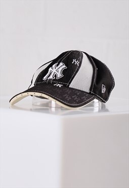 Vintage New Era Yankees Cap in Black MLB Summer Baseball Hat