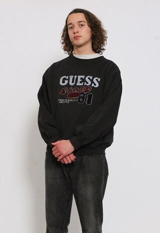 VINTAGE GUESS CREW NECK SWEATSHIRT