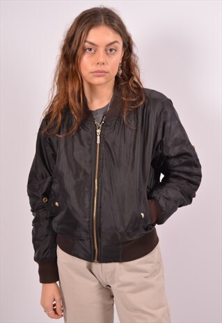 VINTAGE BOMBER JACKET BLACK